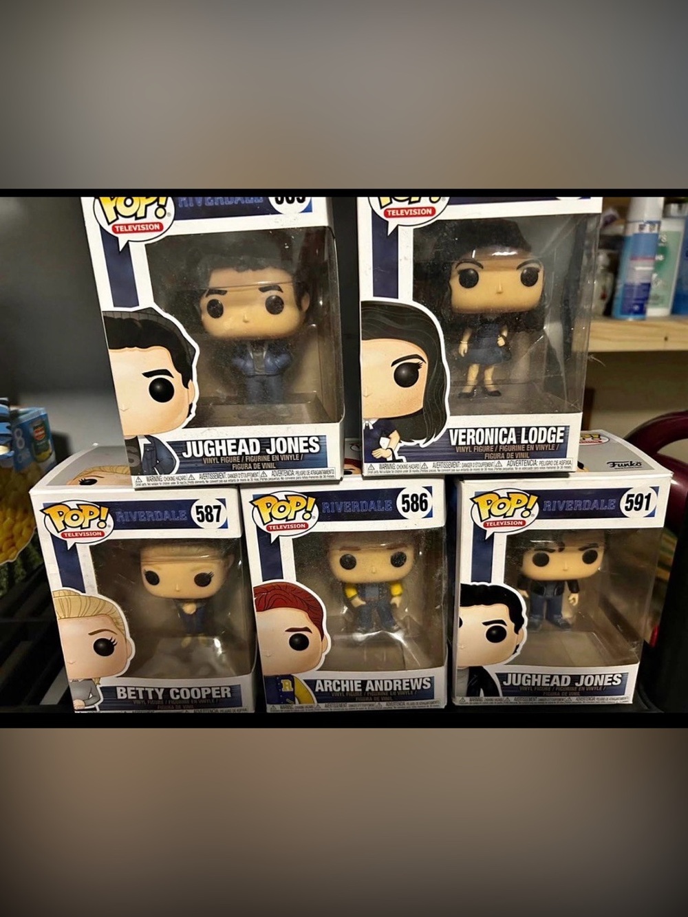 Set of 5 Riverdale Funko Pops All New In Box